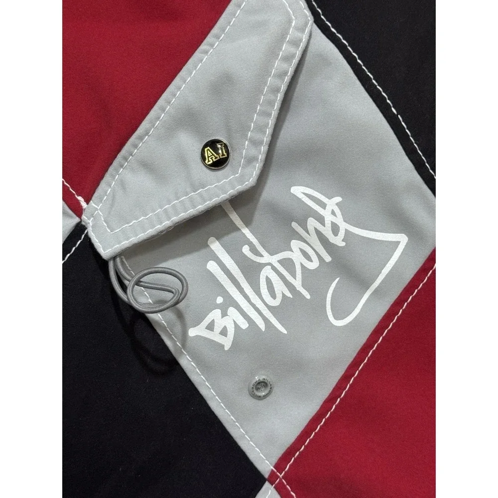 Y2K Billabong Andy Iron Diamonds Pro Boardshorts Men's Size 33